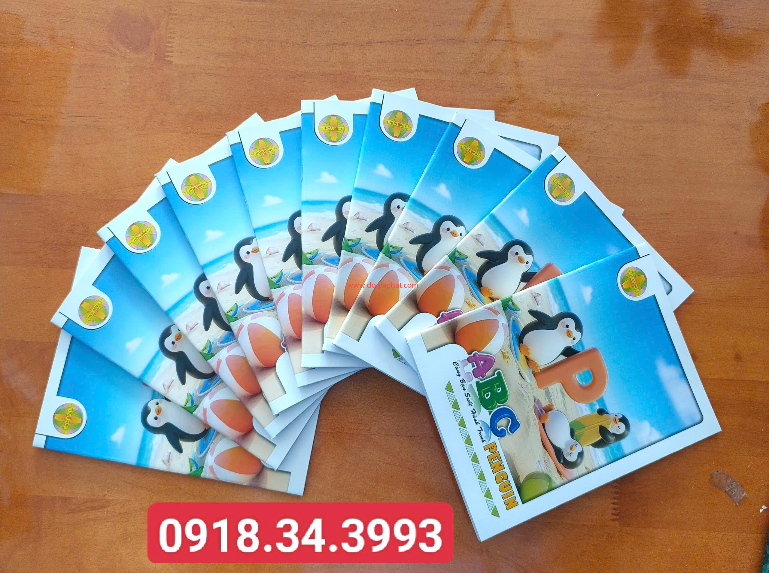 TẬP ABC HB 80GSM 96T 4 Ô + 5 Ô 