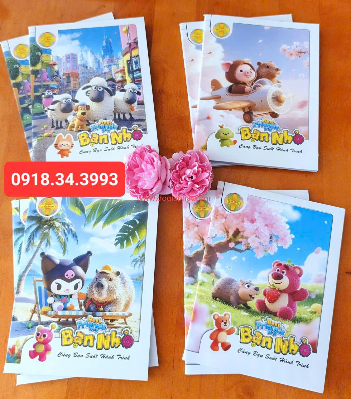 TẬP BẠN NHỎ HB ĐL 100GSM 96T GIÁ SÍ